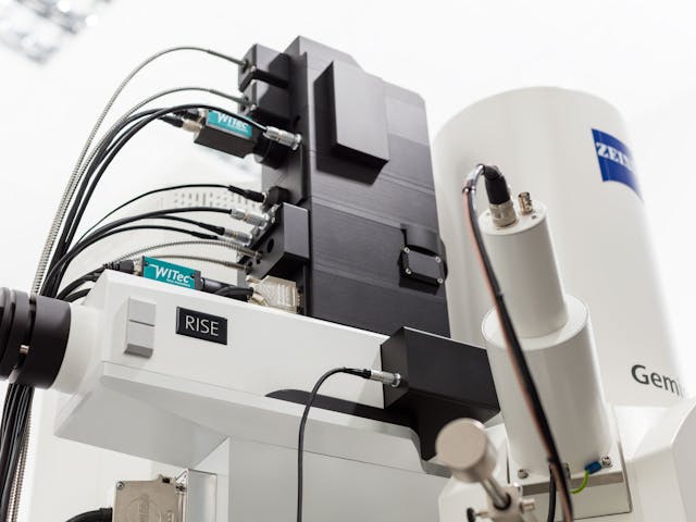 Raman Imaging and Scanning Electron Microscopy