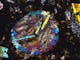 Bar olivine chondrule in the Coolidge meteorite in transmitted-light - Polarization