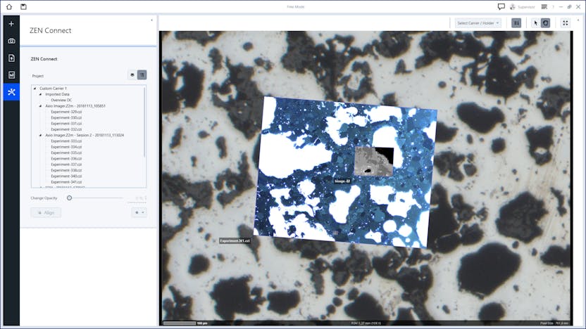 Zen Core Imaging Software For Microscopy In Material Laboratories
