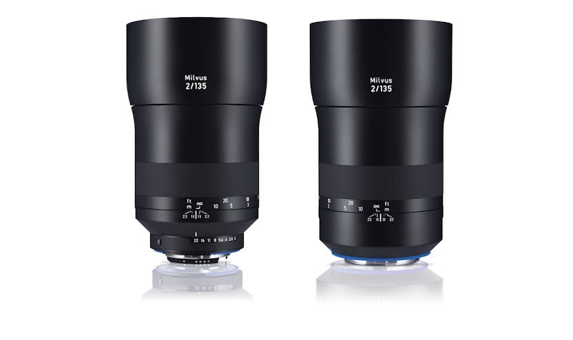 Zeiss Milvus 2 135 Canon Nikon デジタル一眼レフカメラ用マニュアルフォーカスレンズ
