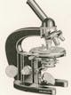 The famous L-stand becomes the standard for microscope design