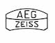 Firmenlogo "AEG ZEISS".
