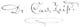 Signatur von Carl Zeiss
