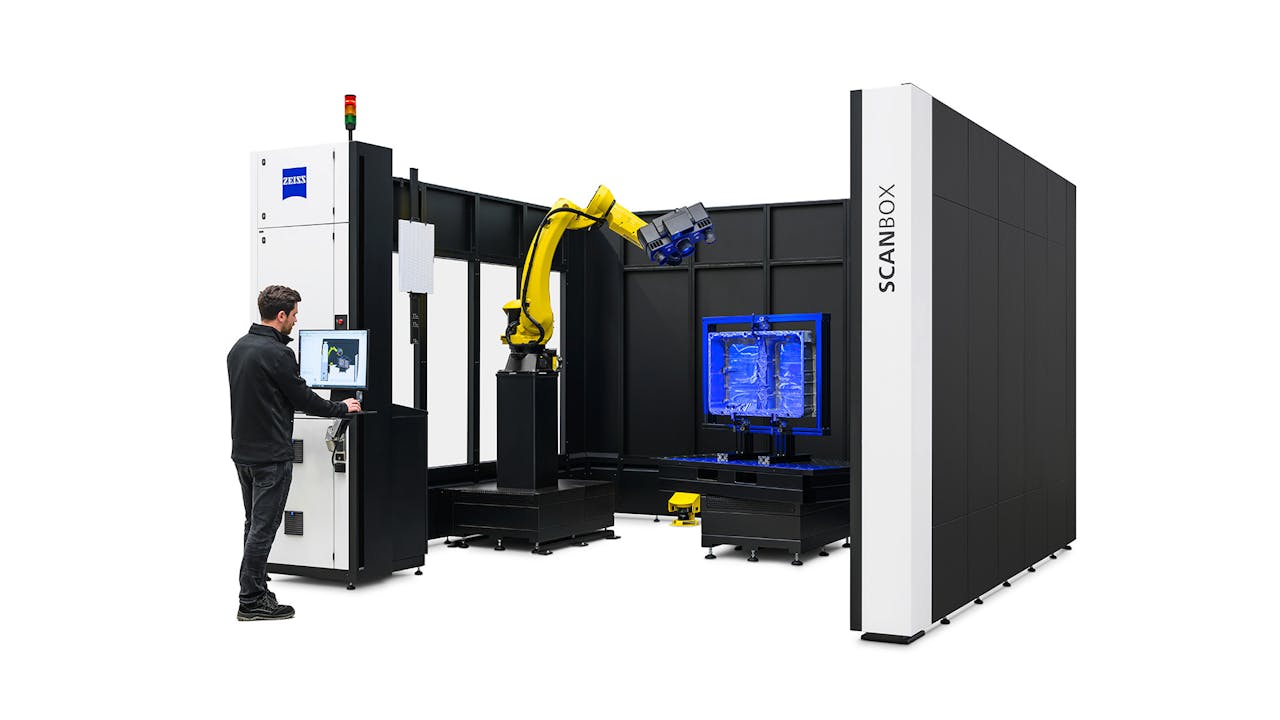 ZEISS ScanBox Series 5 for automated inspection of complex parts