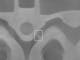 Das Bild zeigt eine Anomalie im CT-Scan eines Bauteils, die mit Hilfe der KI erkannt werden kann.