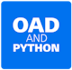 OAD und Python Quadrat mit Text
