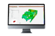 Shown is the image of a workpiece with the software suite GOM Inspect